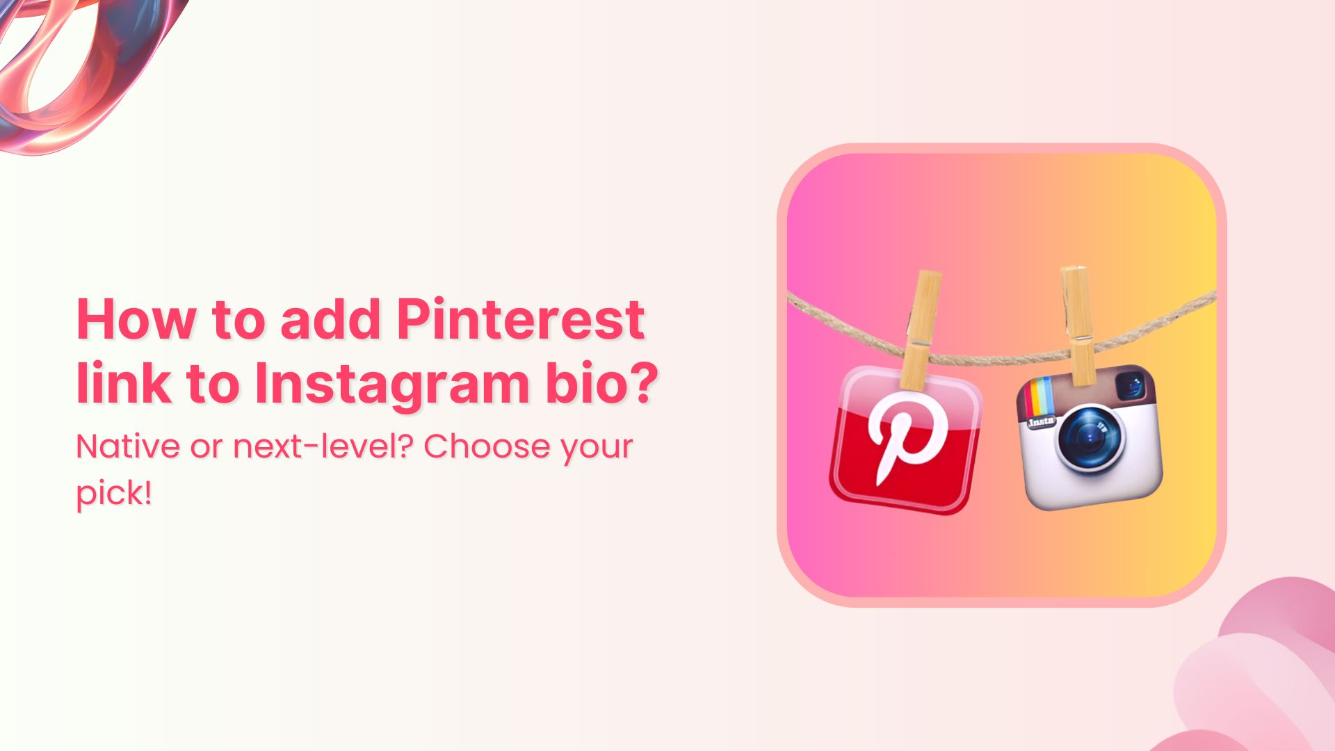 How to add a Pinterest link to your Instagram bio in minutes