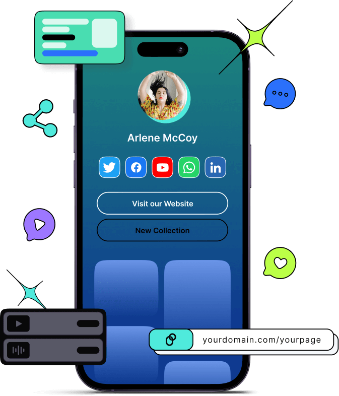 Add unlimited links & content