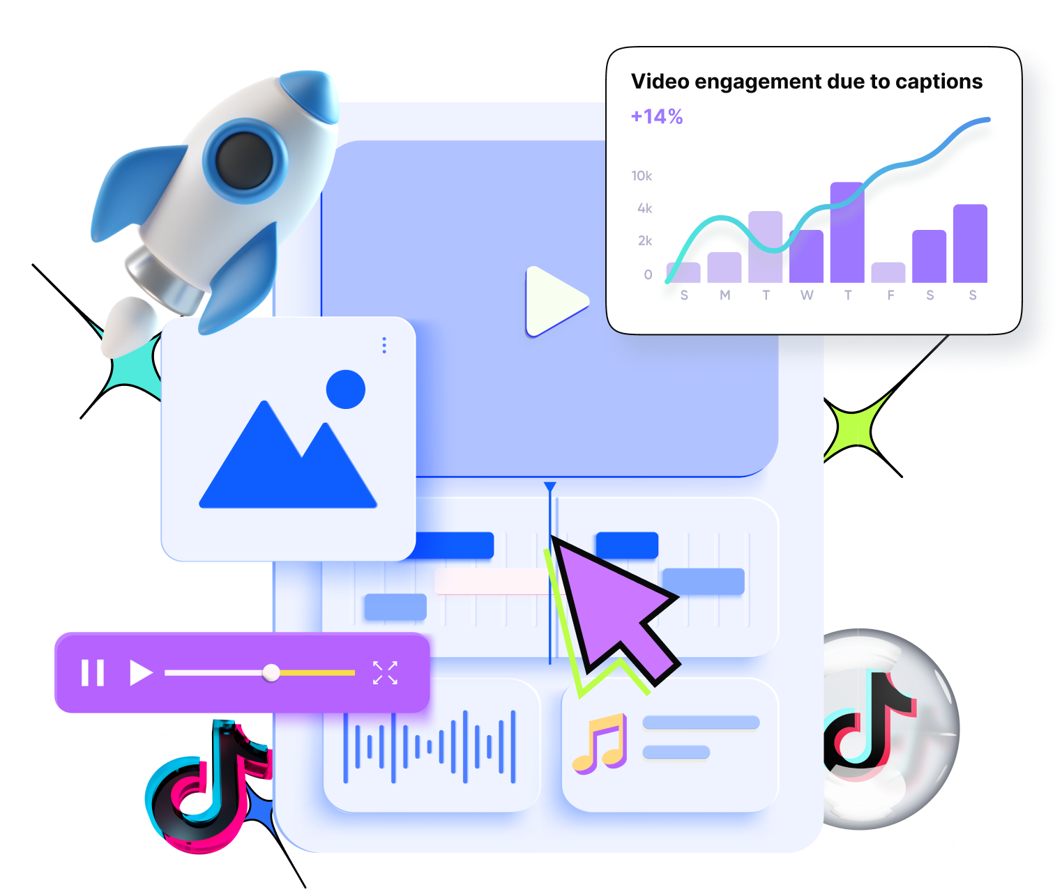 TikTok caption generator