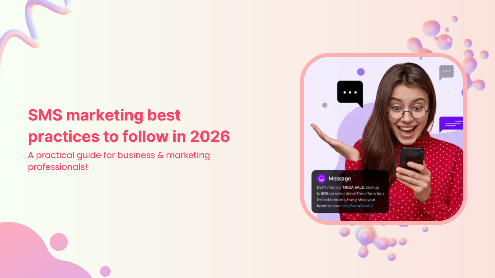 SMS marketing best practices to follow in 2026